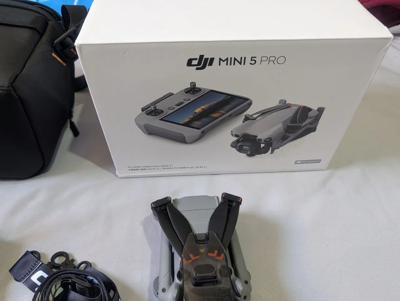 Drone DJI Mini 5 Pro Fly More Combo PLUS + Acessórios - Foto 2