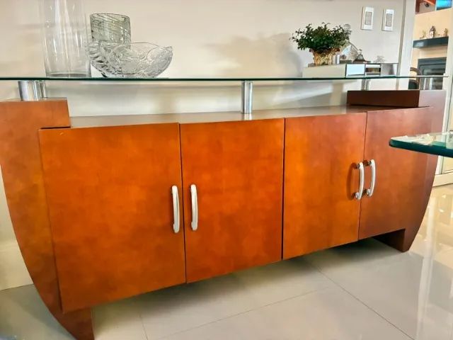 Mesa de jantar com 6 cadeiras e balcão - Foto 2