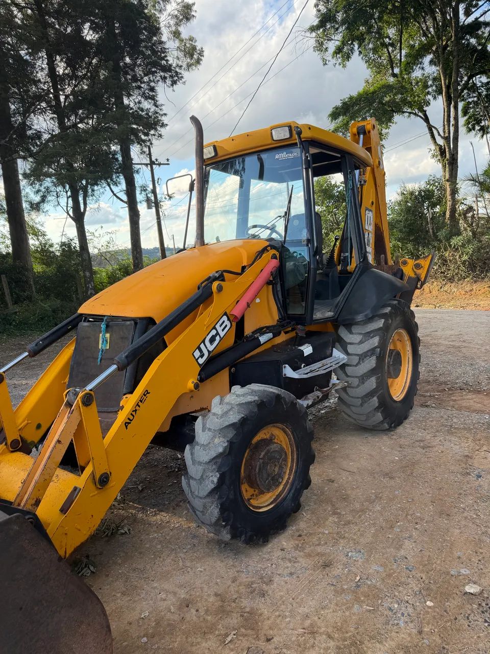 Máquinas pesadas linha amarela construção civil 