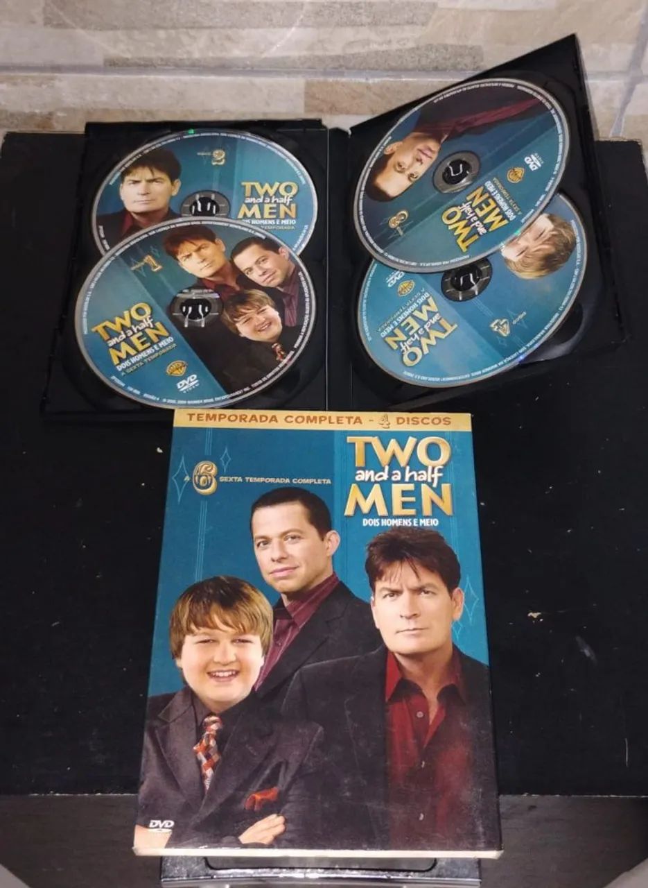 COLEÇÃO COMPLETA ? TWO AND A HALF MEN  - Foto 5