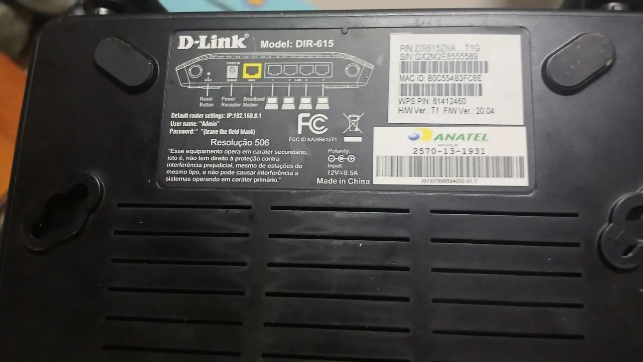 Roteador D-LINK 2 Antenas Modelo DIR-615 - Foto 2