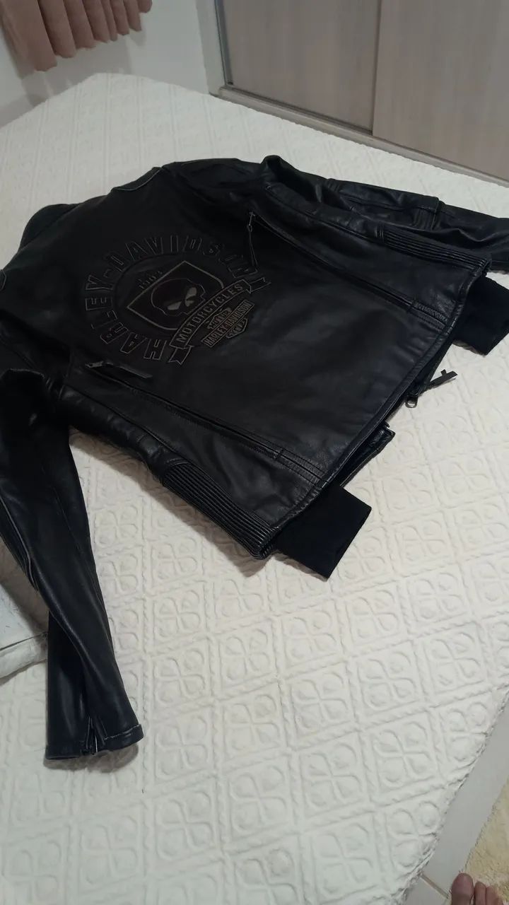 Jaqueta de couro Harley Davidson  - Foto 3
