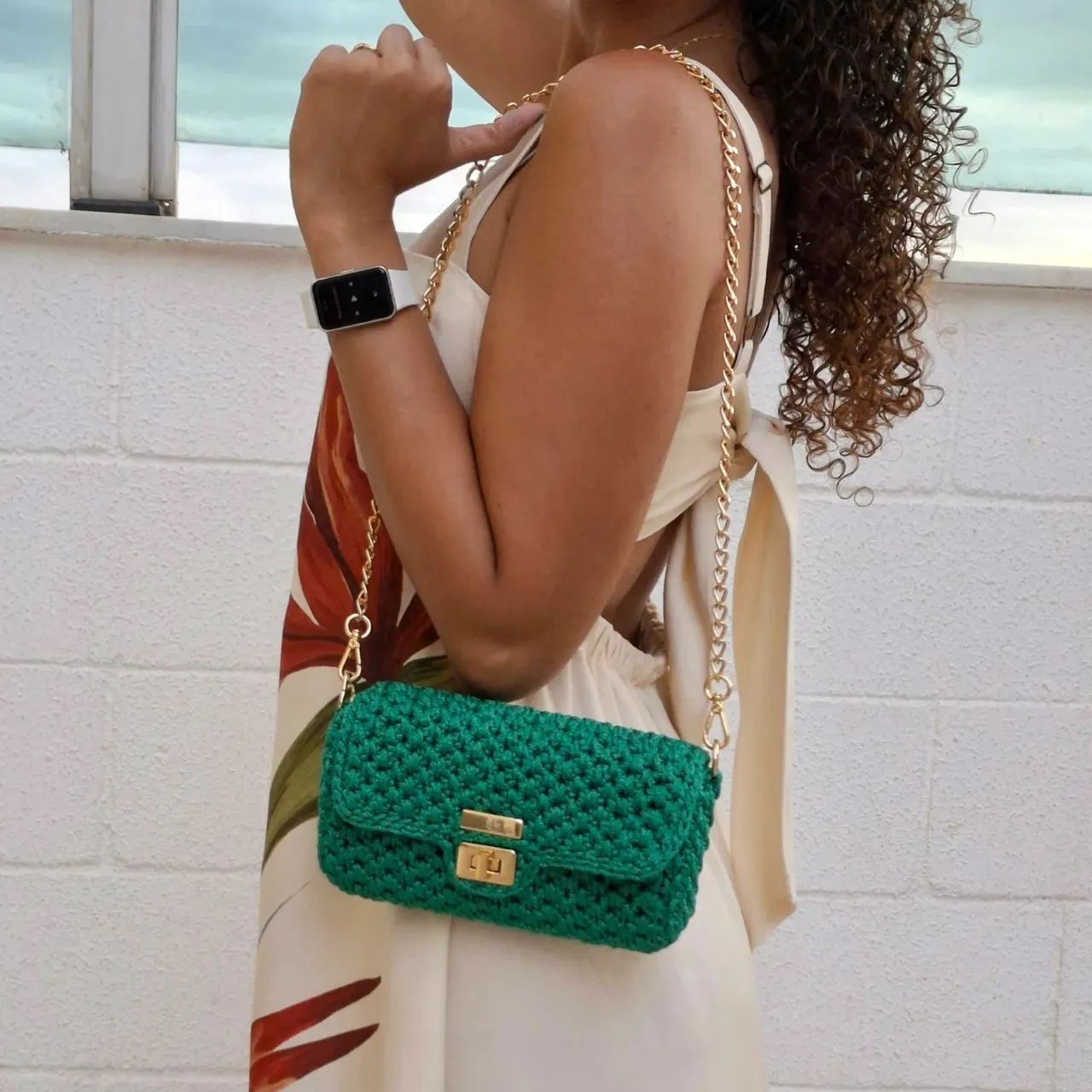 Bolsa de Crochê Moderno  - Foto 3
