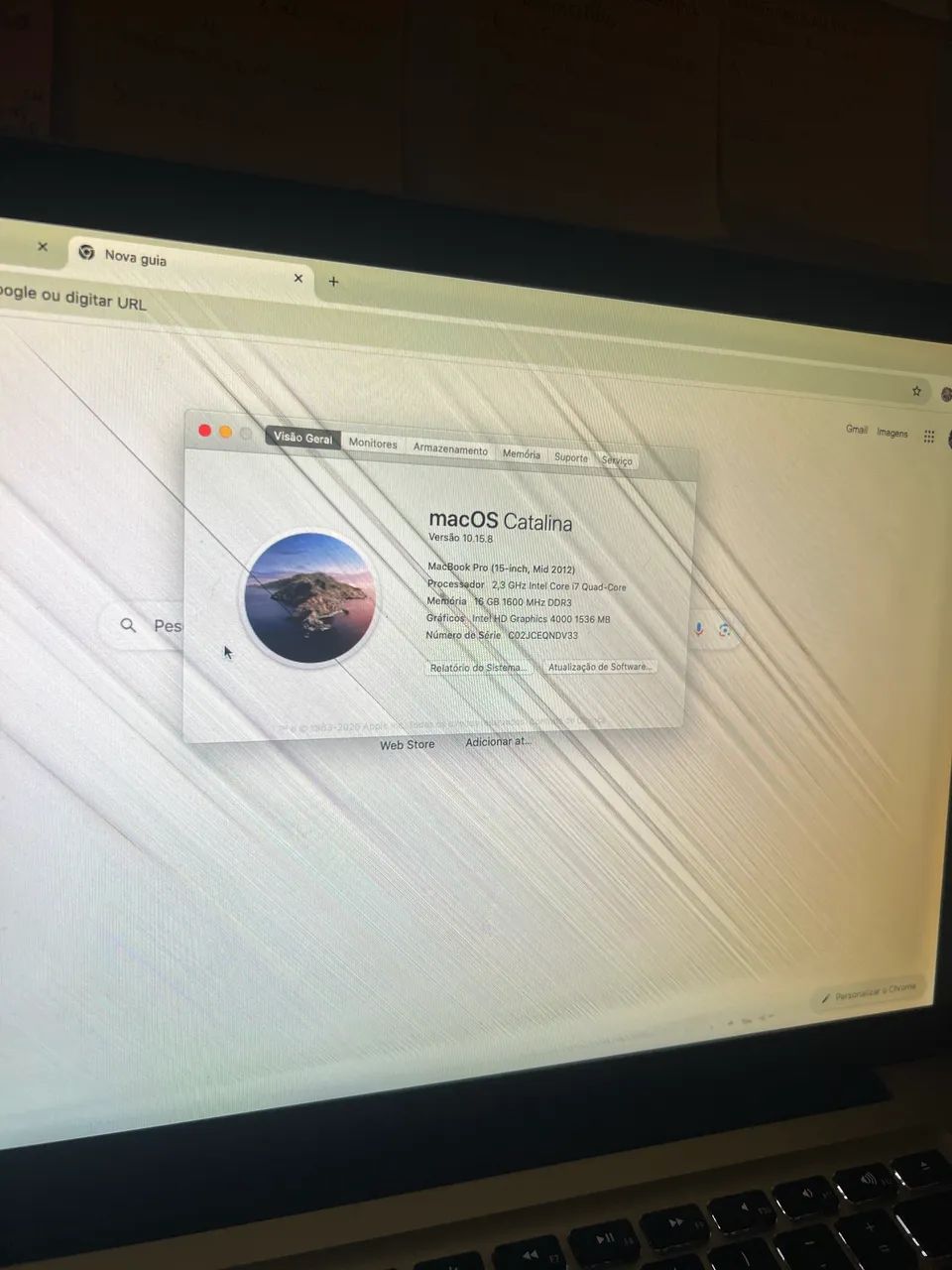 Macbook Pro 15 polegadas