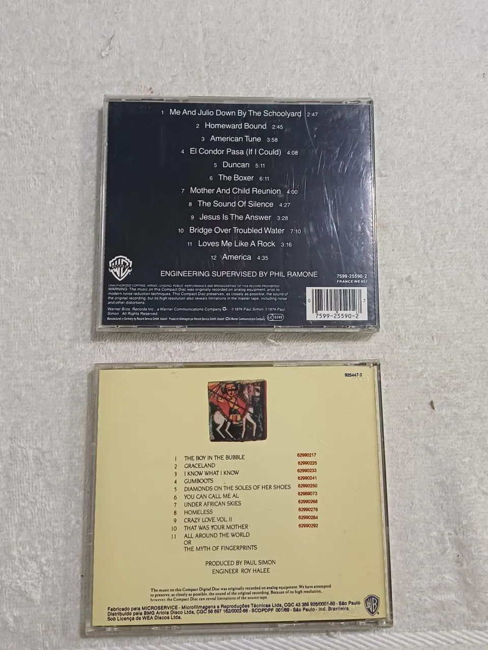 02 CDs originais de Paul Simon - Foto 2
