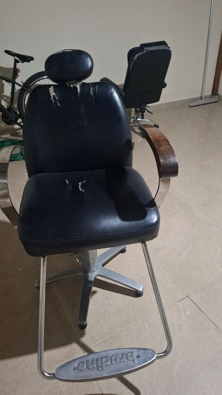 Cadeira barbearia  - Foto 2