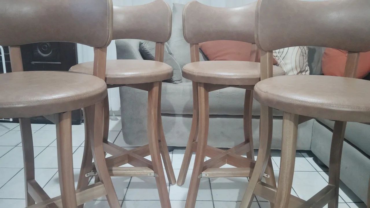 Lindas banquetas para área gourmet  - Foto 2