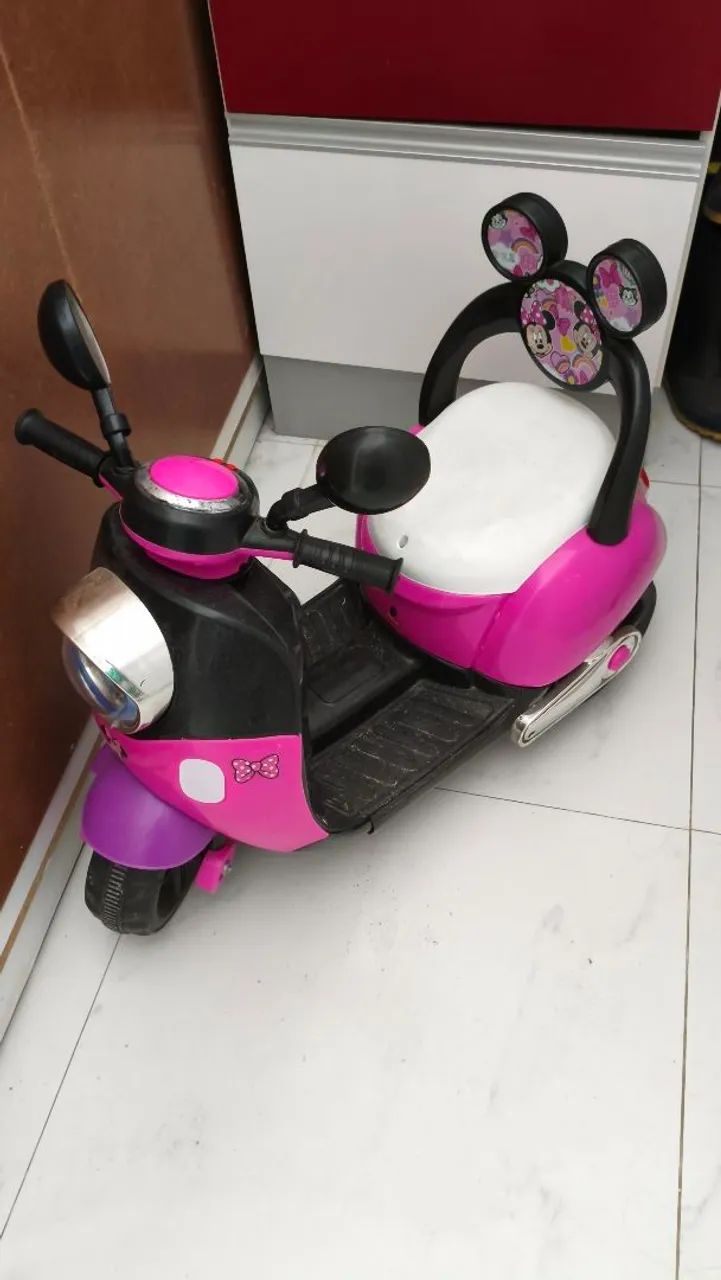 Moto elétrica infantil Minnie  - Foto 3