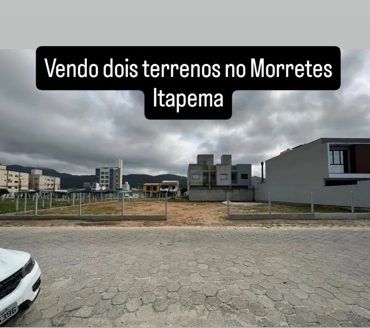 Vendo dois terrenos juntos Itapema