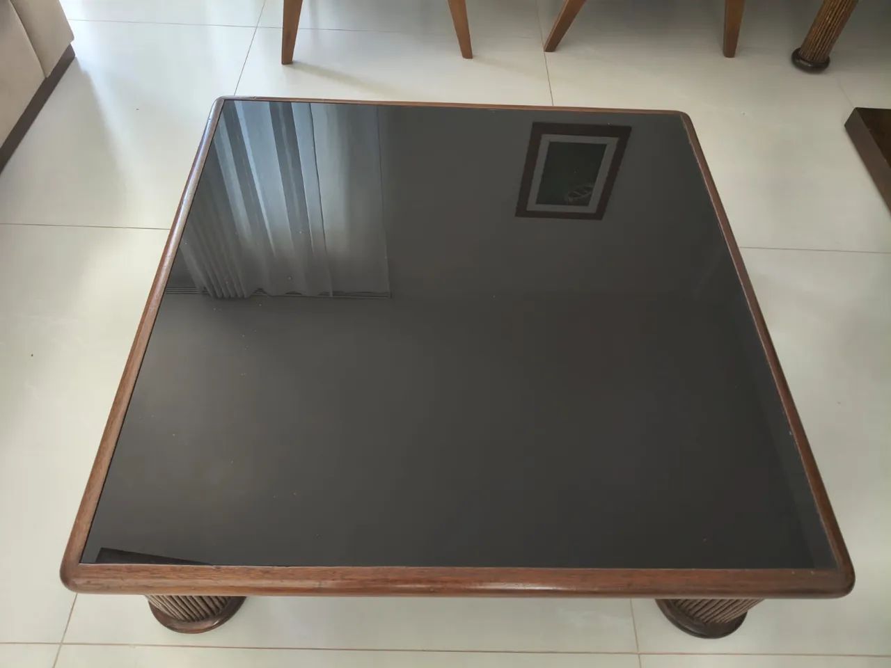 Mesa de centro de rattan  - Foto 2