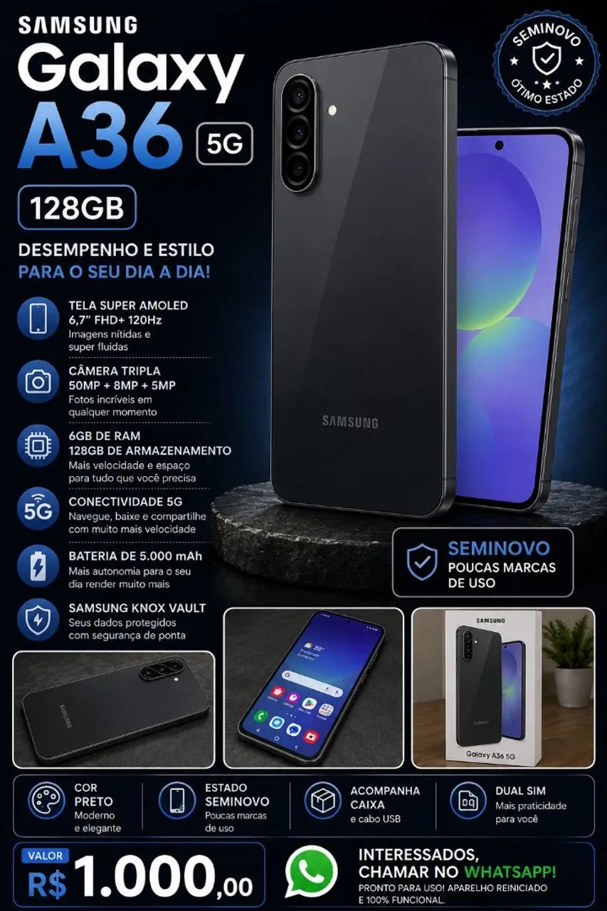 VENDO OU TROCO A36