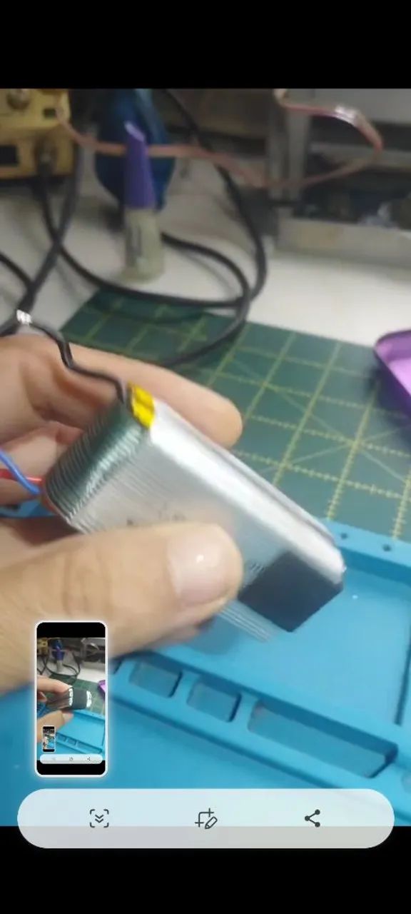 Selula da bateria do drone cflay mini - Foto 5