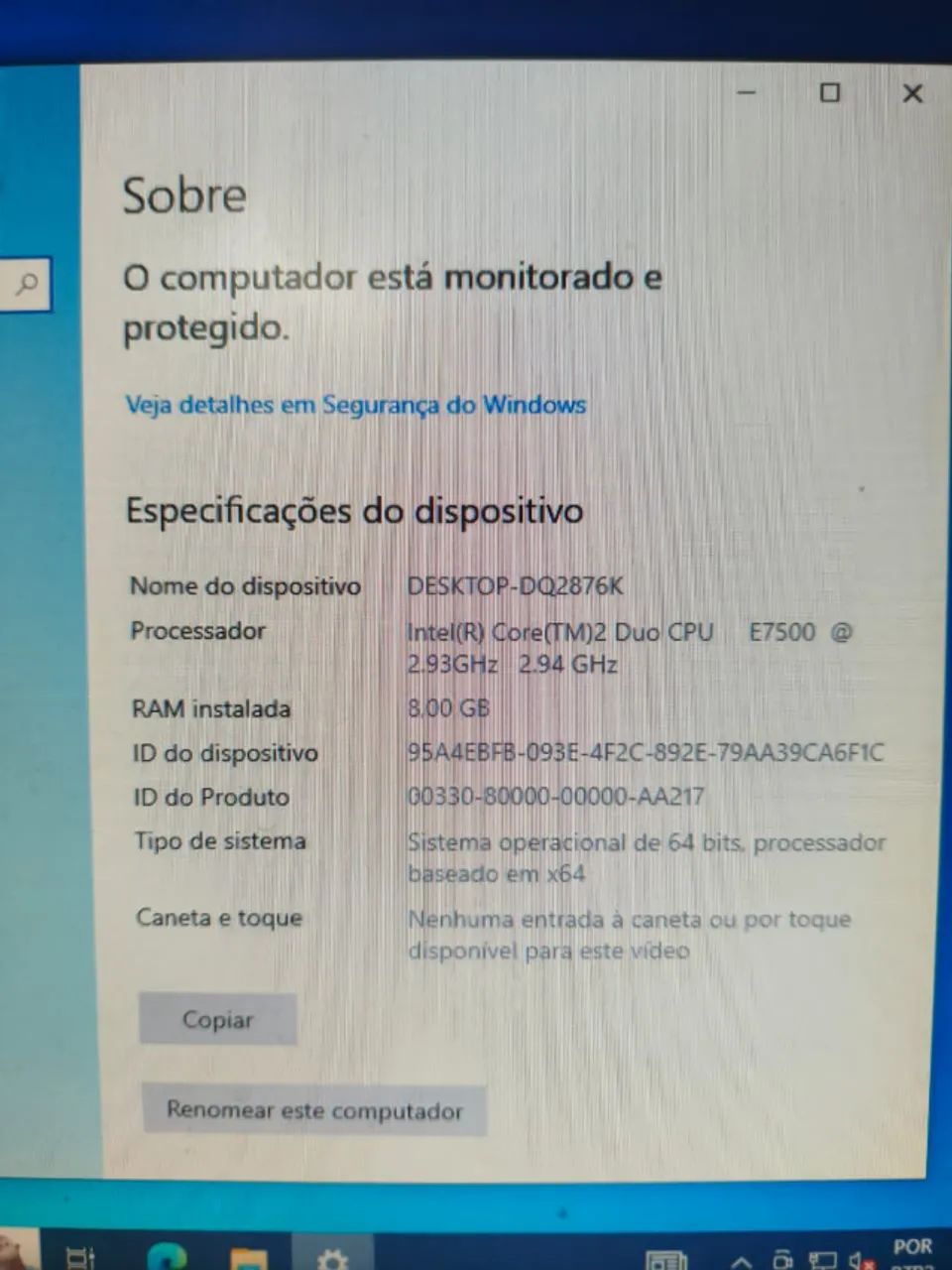 PC Core 2 duo 8gb S/Gabinete - Foto 2