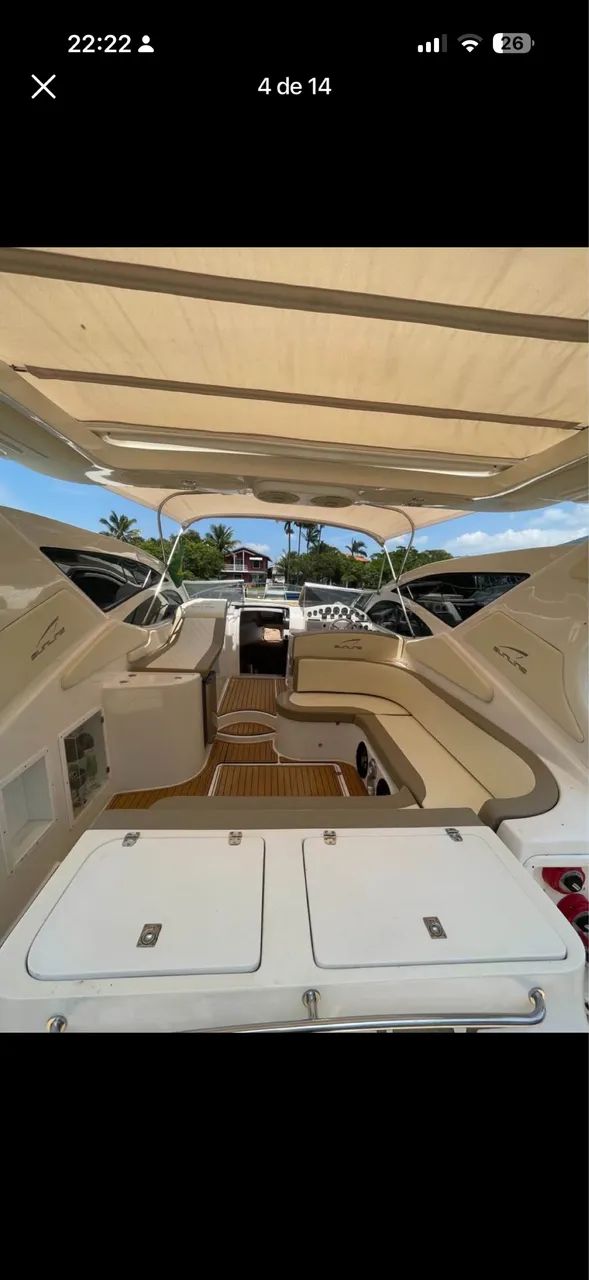 Lancha 32 pés sun line star 2015 - Foto 5