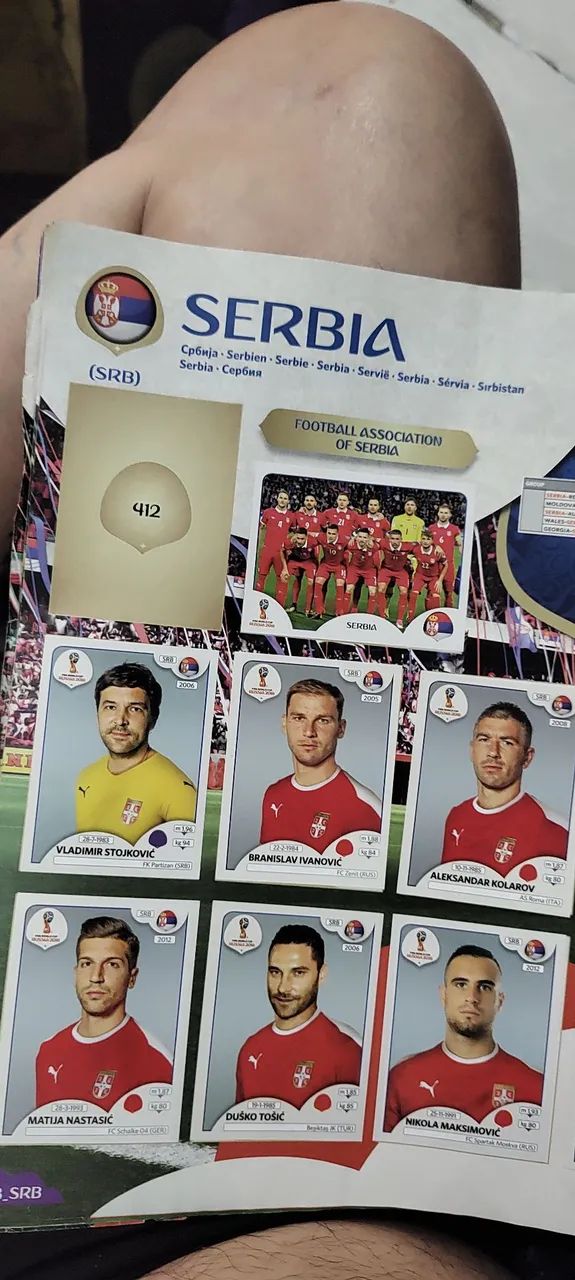 Álbum de figurinhas da copa 2018 - Foto 4