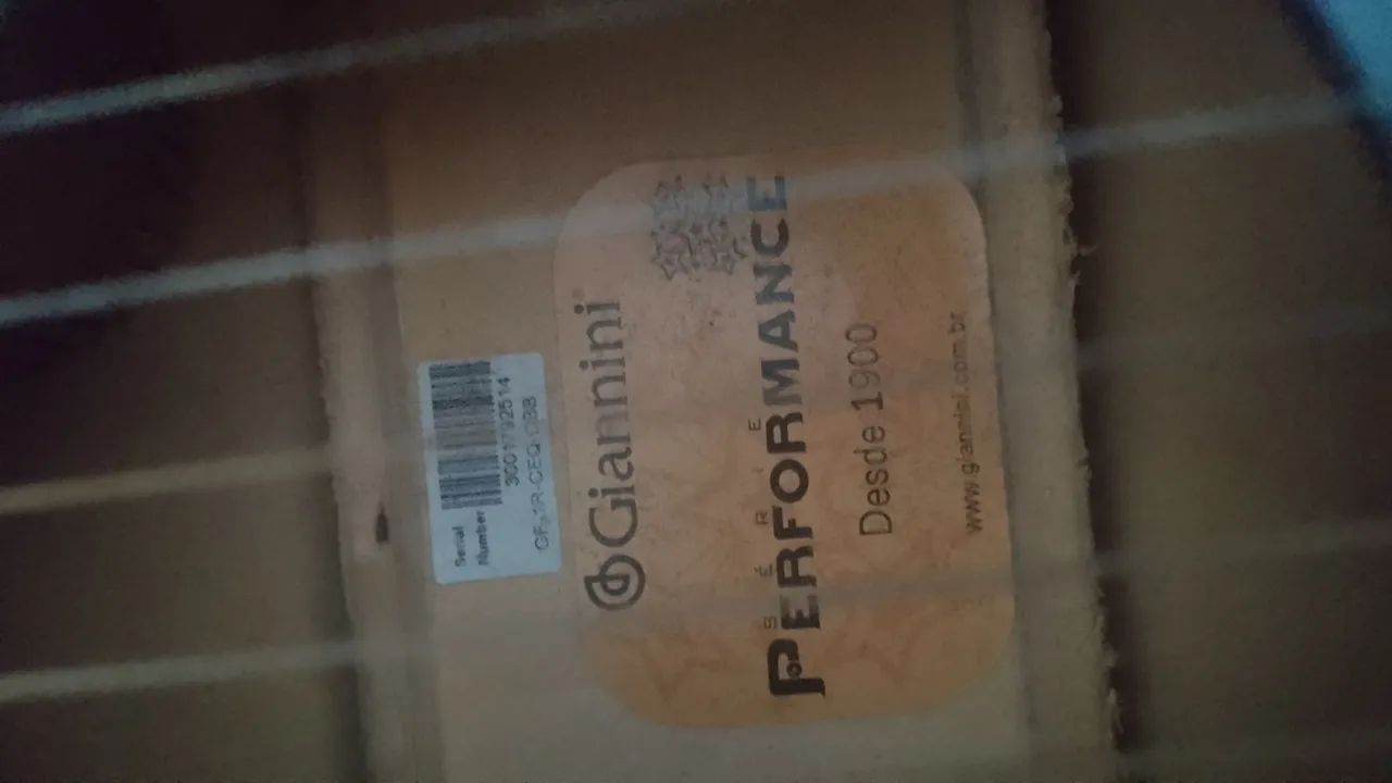 Violão elétrico Gianini com capa e Cabo  - Foto 2