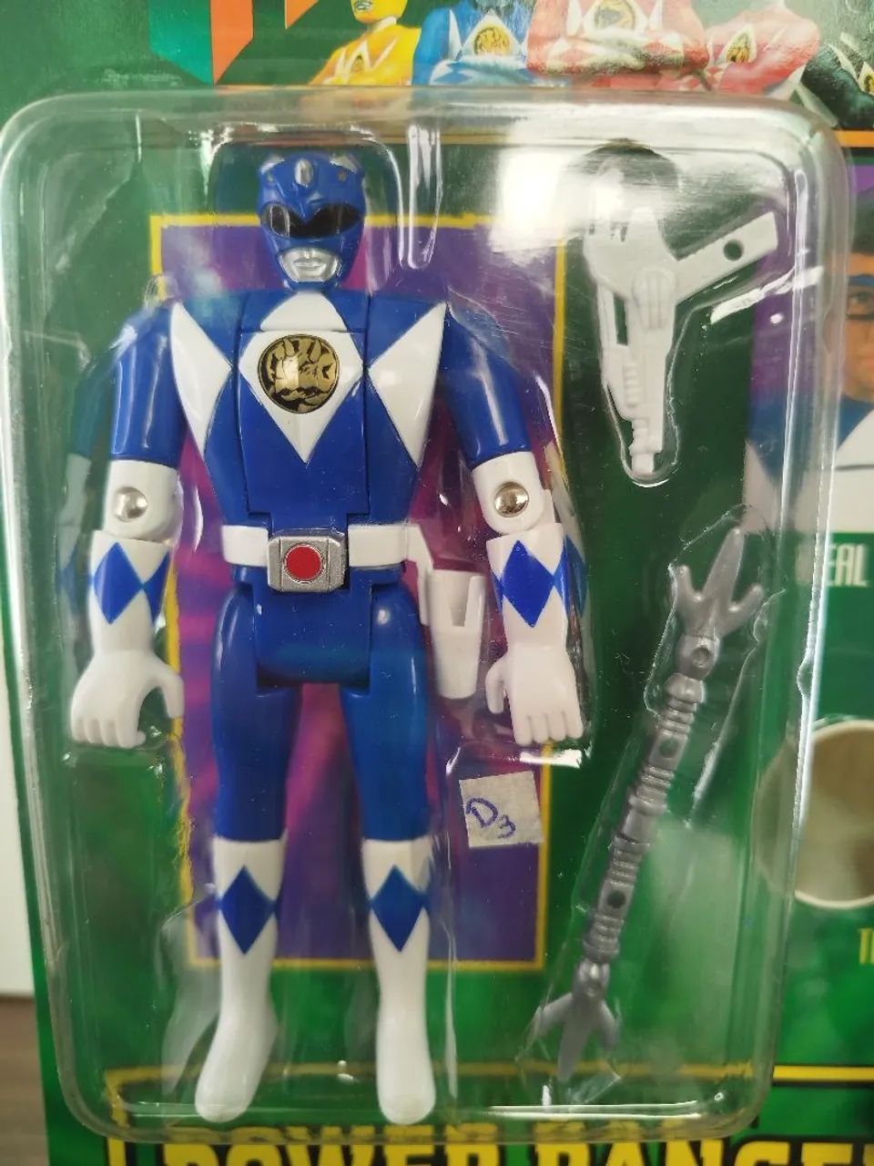 Migthy Morphy Power Rangers Bandai 1993 - Azul - Foto 5