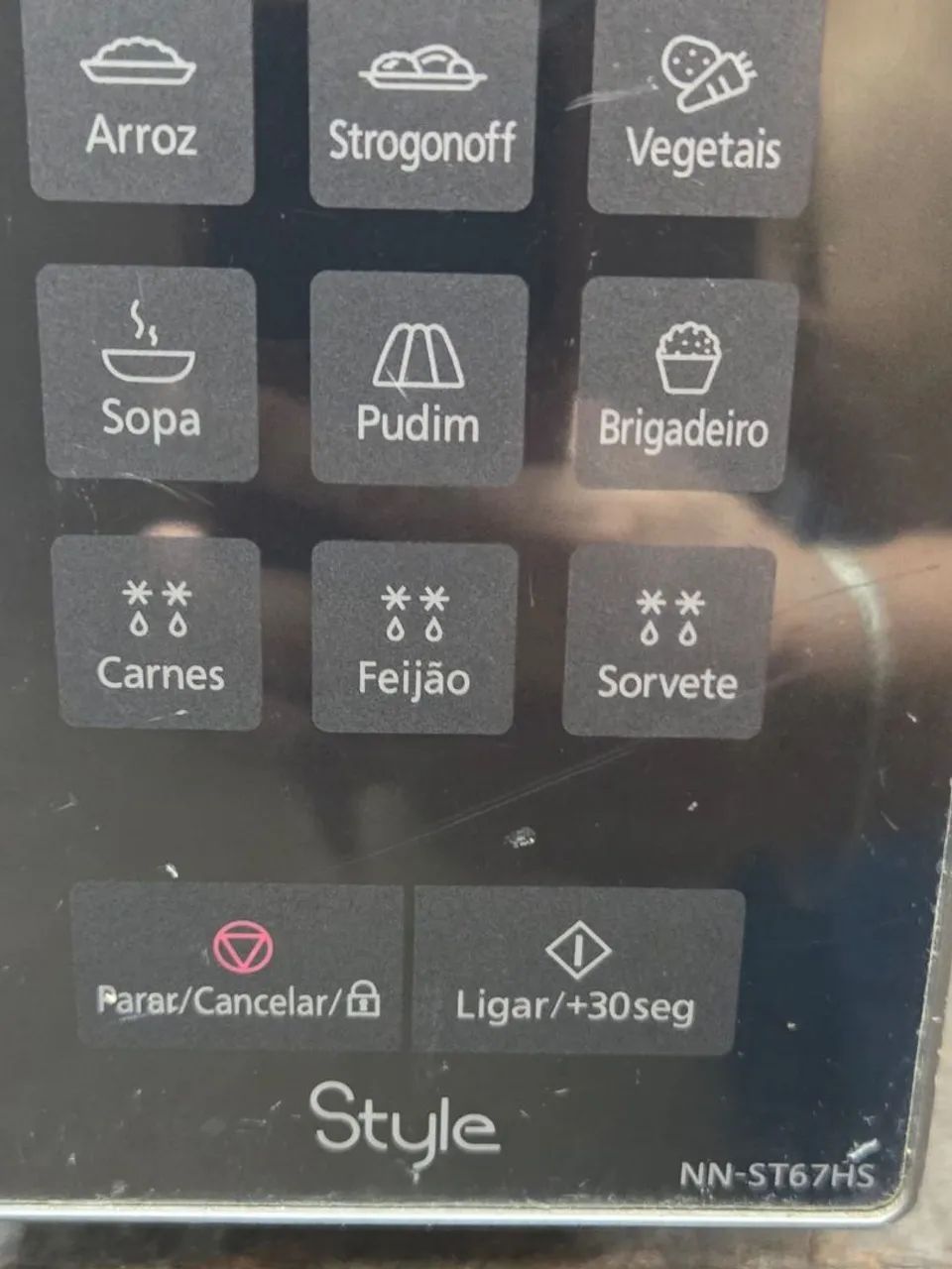 Microondas Panasonic espelhado 32l. R$ 470 - Foto 2