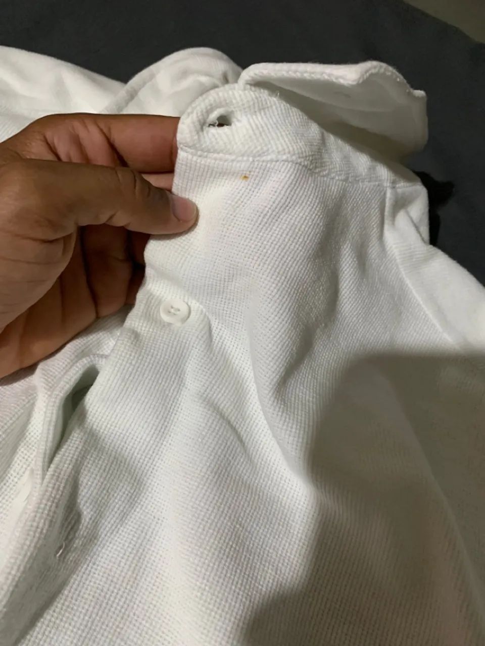 Camisa de botão branca C&A  - Foto 5