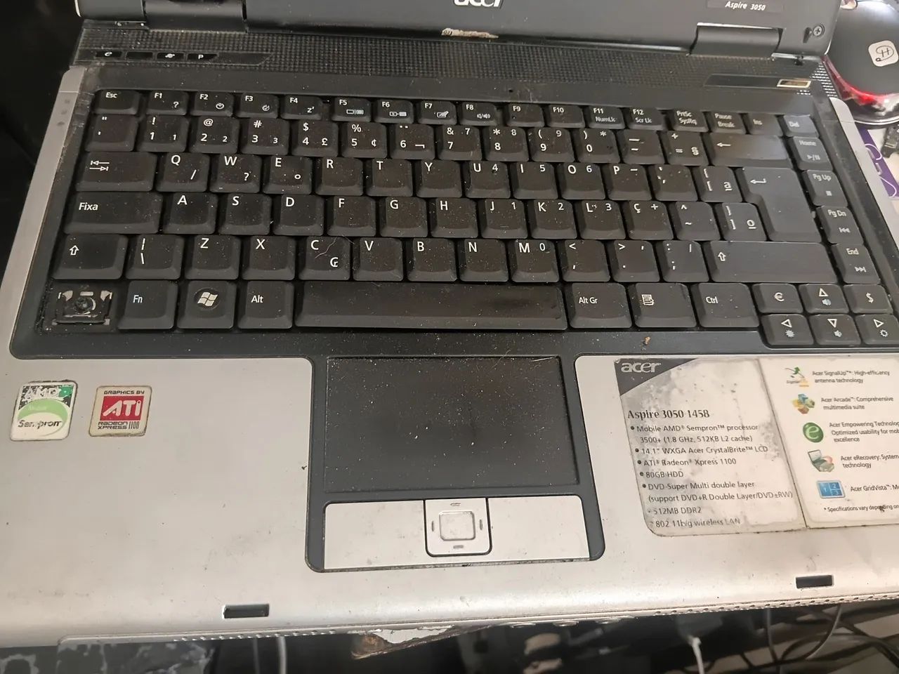 Notebook Acer aspire 3050....zr3 - Foto 2