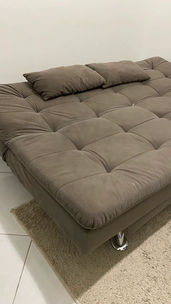 Vendo sofá suede - Foto 5