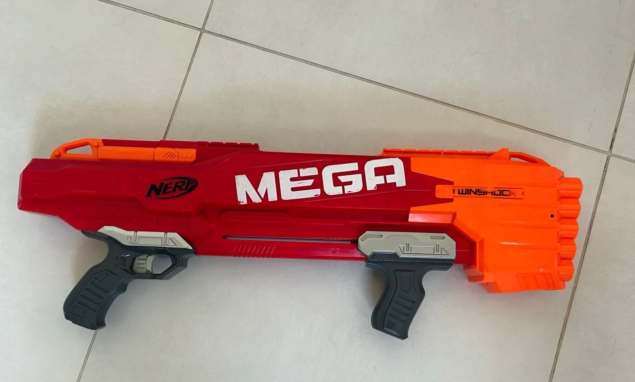 Lanca Dardo Nerf Mega Twinshock - Hasbro - Foto 3