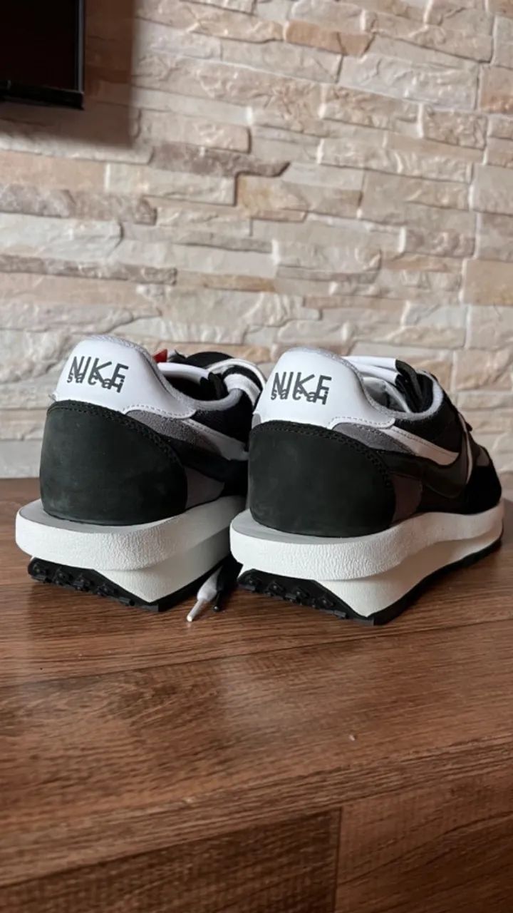 Tênis Nike Sacai LD Waffle Black - NOVO - Original - Foto 2