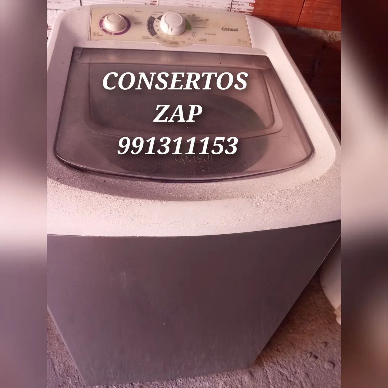 Faço Consertos em máquinas de lavar 