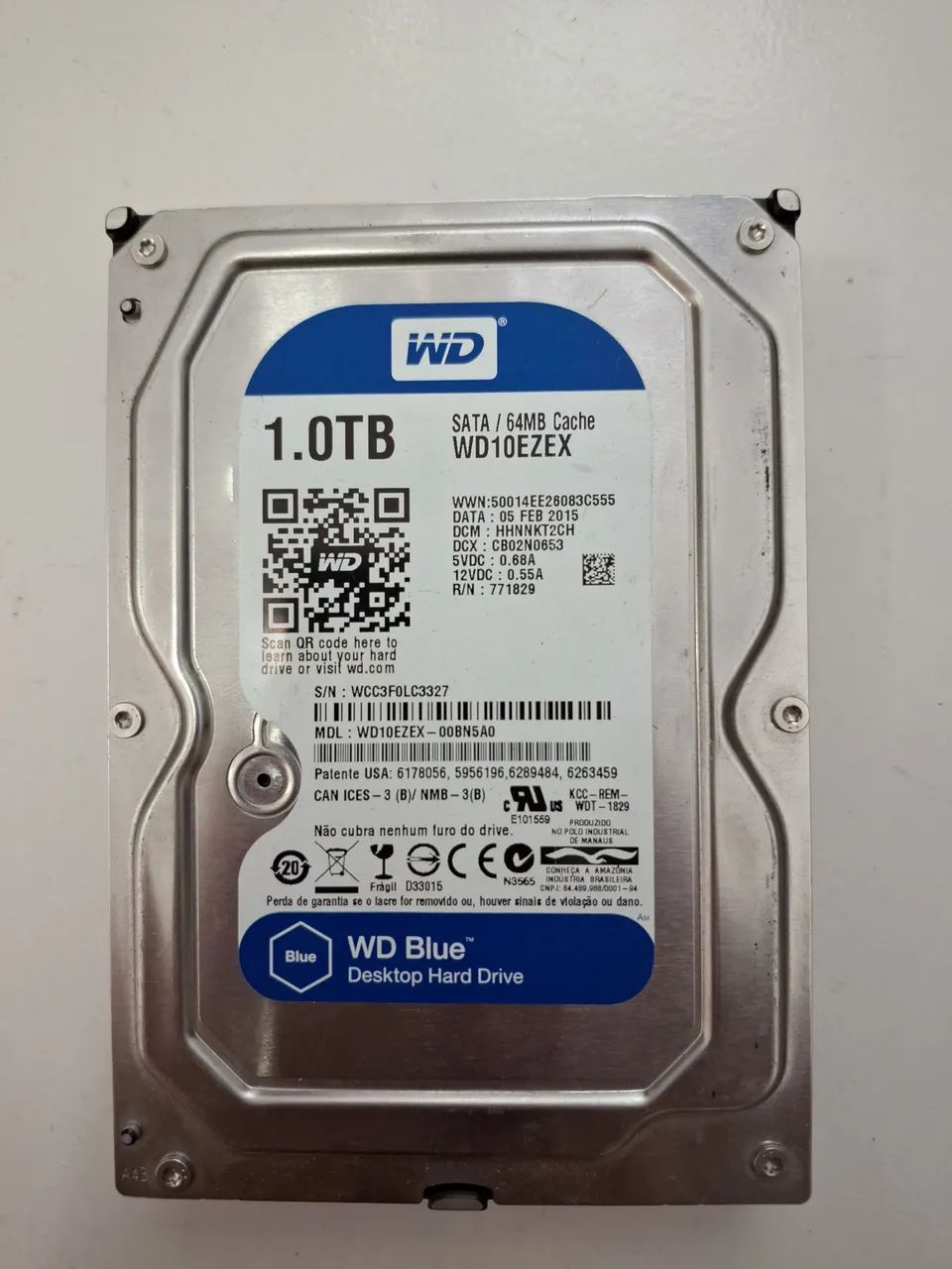 Hd wd 1tb cftv cpu dvr
