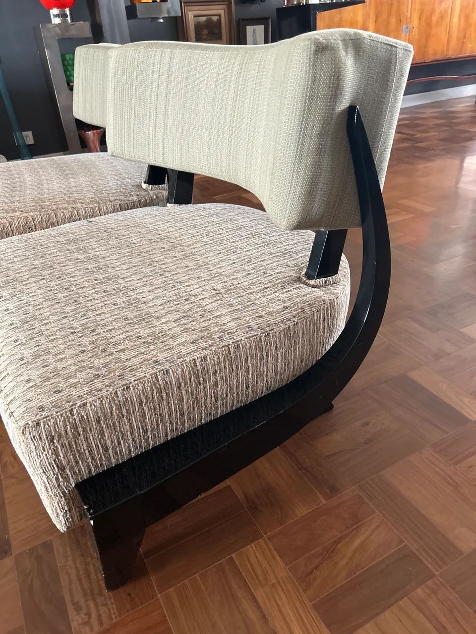 Par de poltronas Vintage reformadas - Foto 2