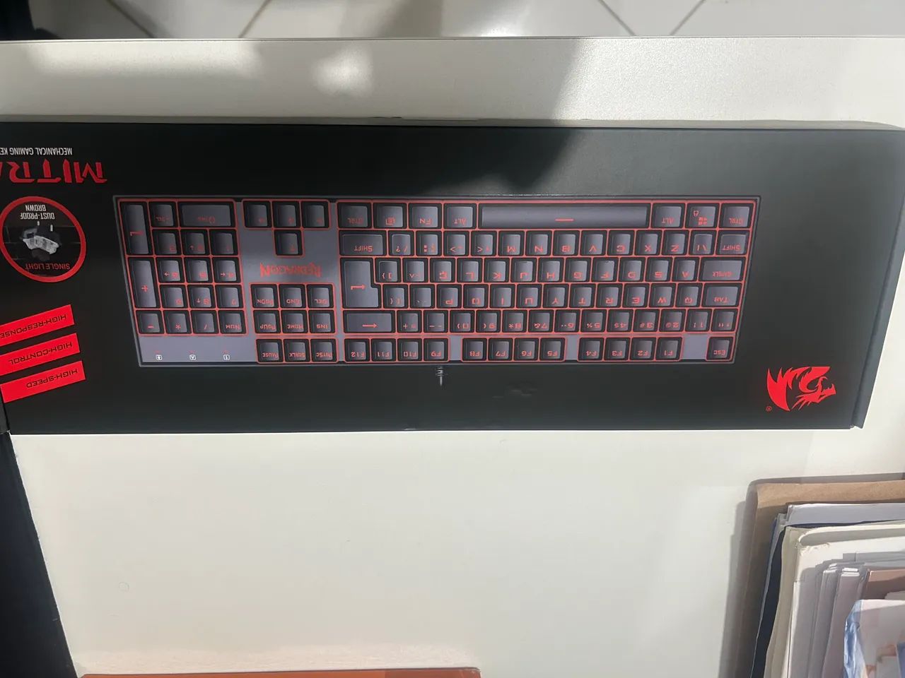Teclado mecânico novo - Redragon - Foto 2