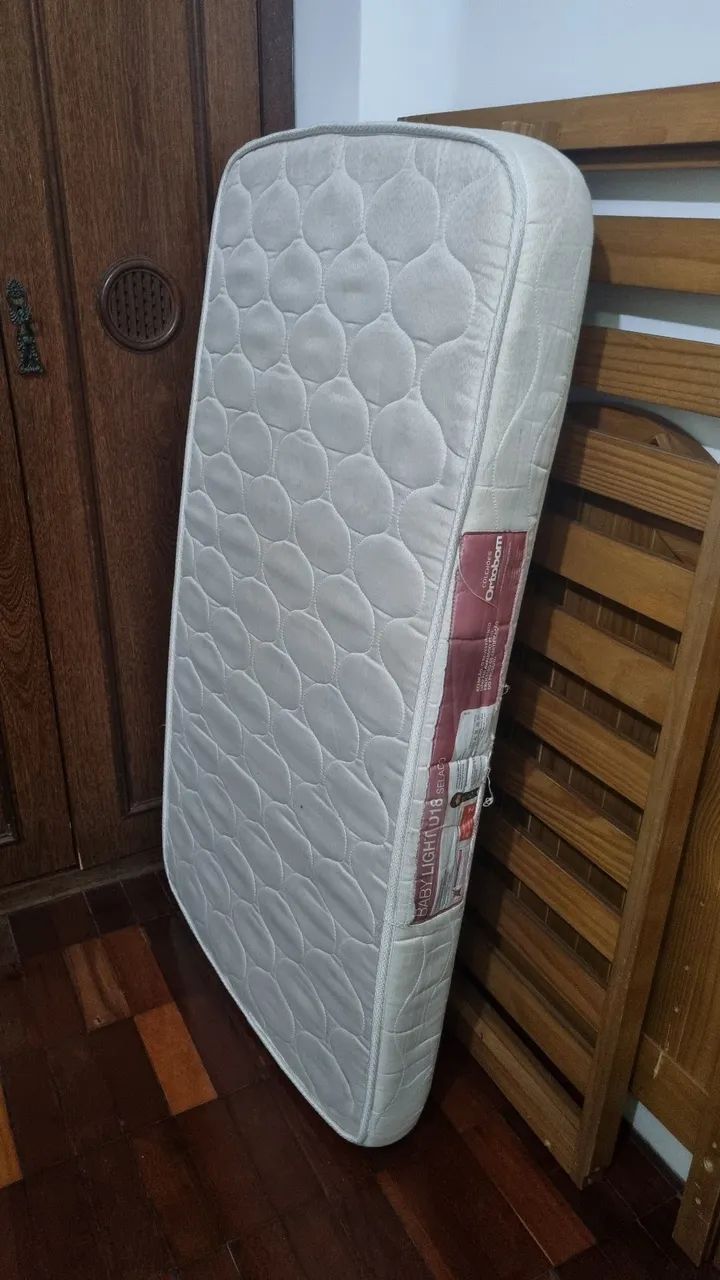 Colchão para berço Ortobom BabyLight D18  - Foto 2