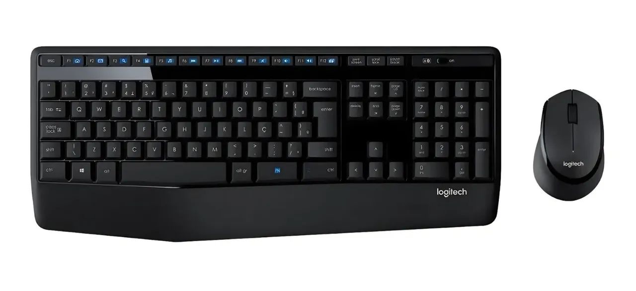 Combo Mouse e Teclado Sem Fio Logitech MK345 - Foto 2