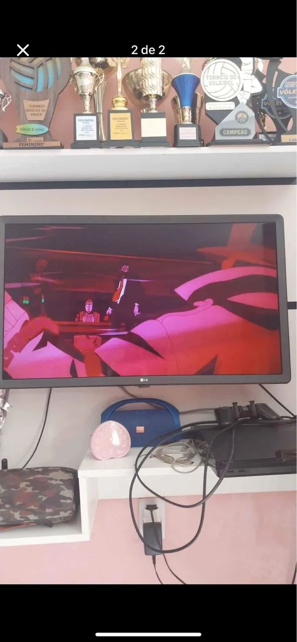 Vendo essa smart TV LG de 32 polegadas completa - Foto 3