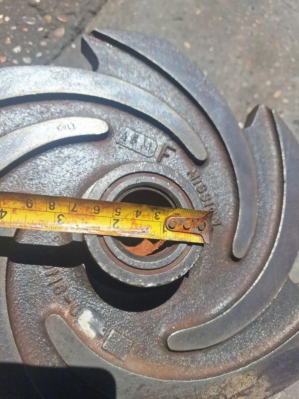 Rotor 11" bomba centrifuga