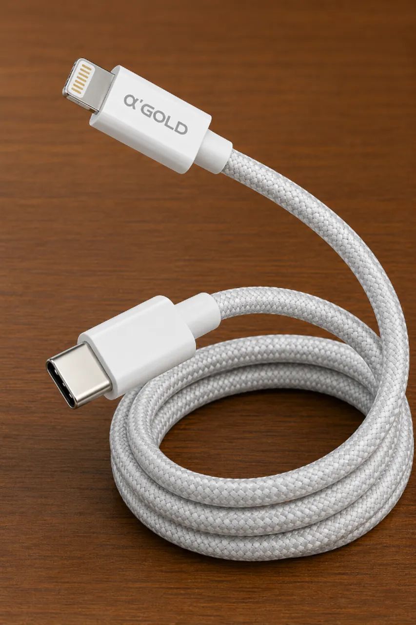 Carregador Turbo para iPhone A'Gold Pro 40W + Cabo USB-C - Carga Rápida - Foto 2