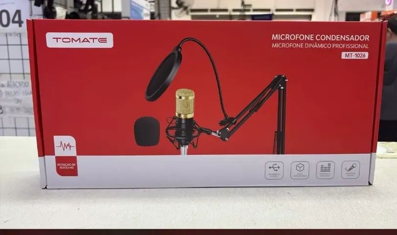 Microfone Condensador Completo - PROMOÇÃO  - Foto 2