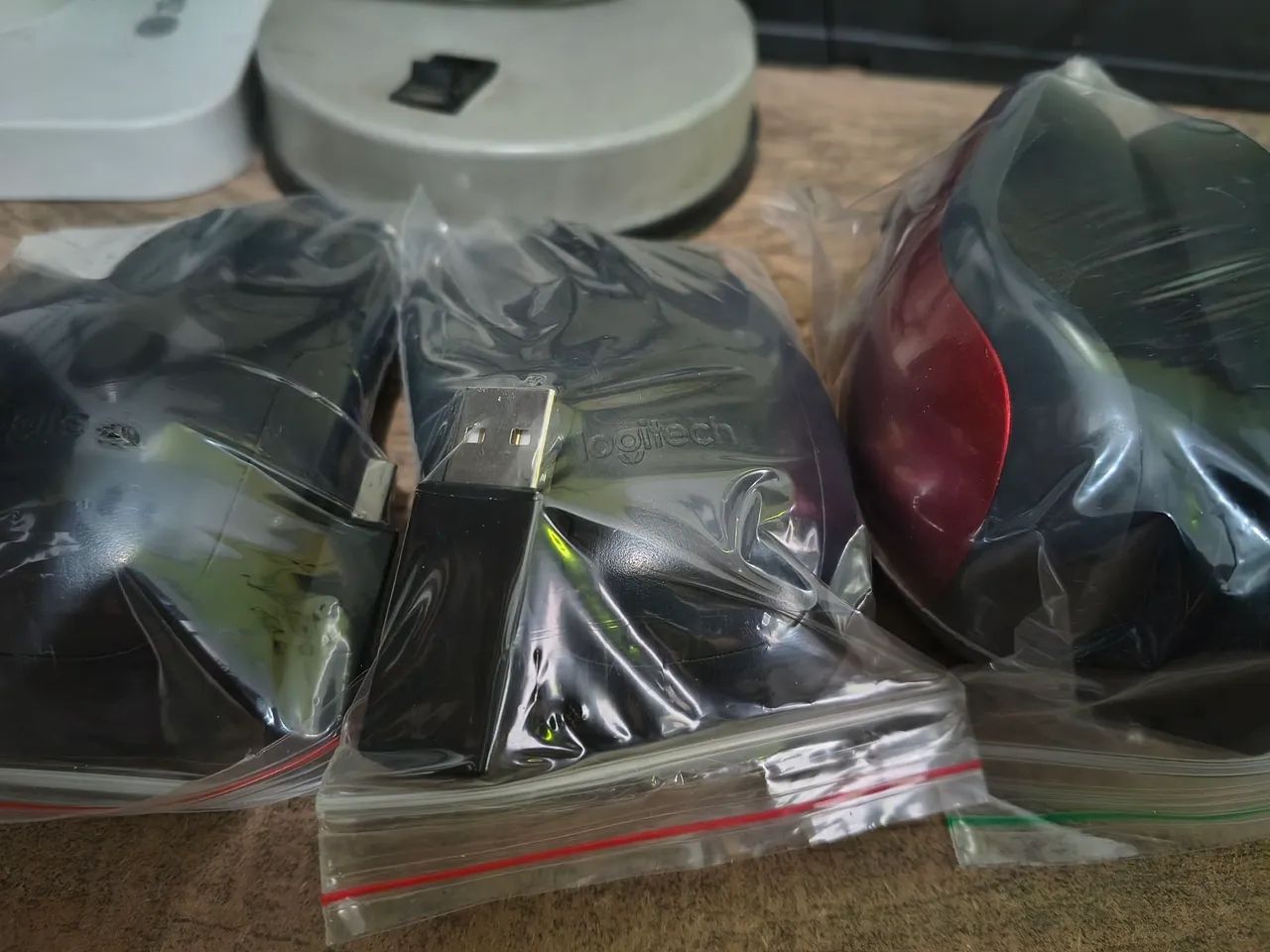 3 mouse Logitech sem fio 
