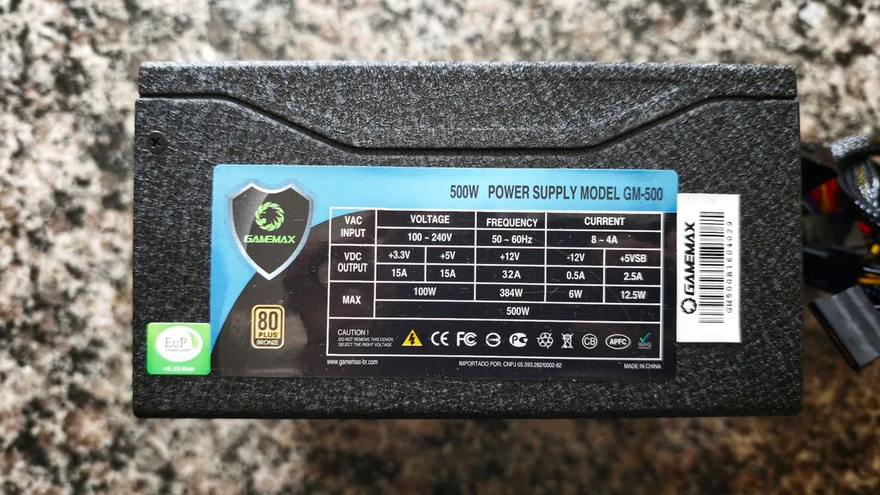 Fonte ATX 500W - Foto 2