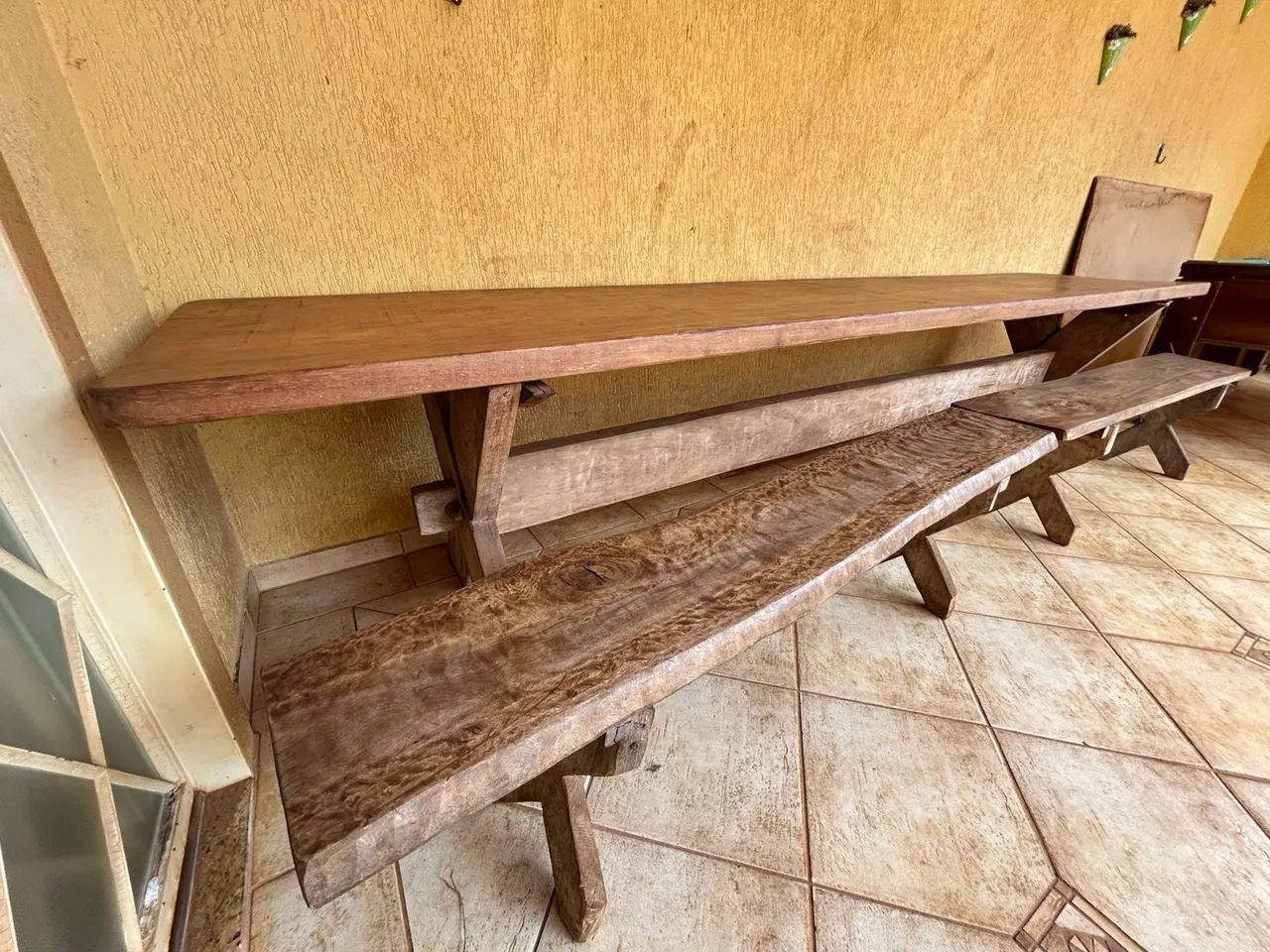Mesa rústica madeira  - Foto 3