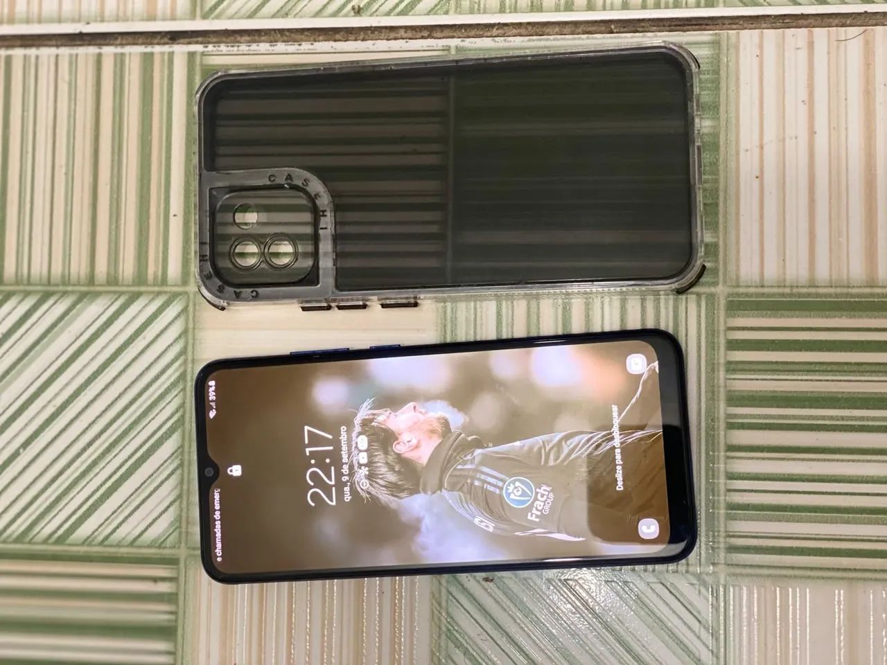  Samsung Galaxy A03 64GB + Capinha | Bom estado