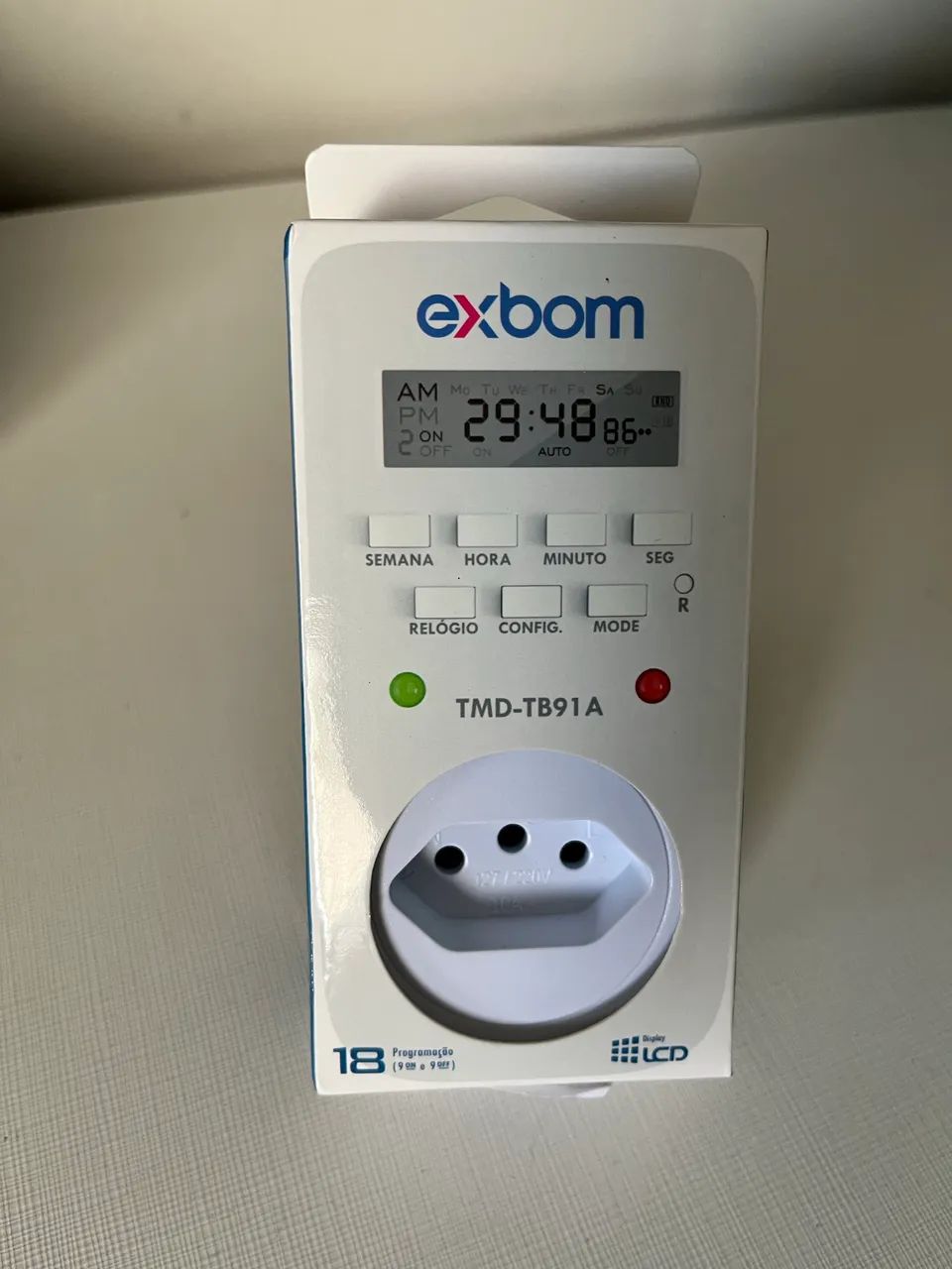 Temporizador timer mecânico e digital 