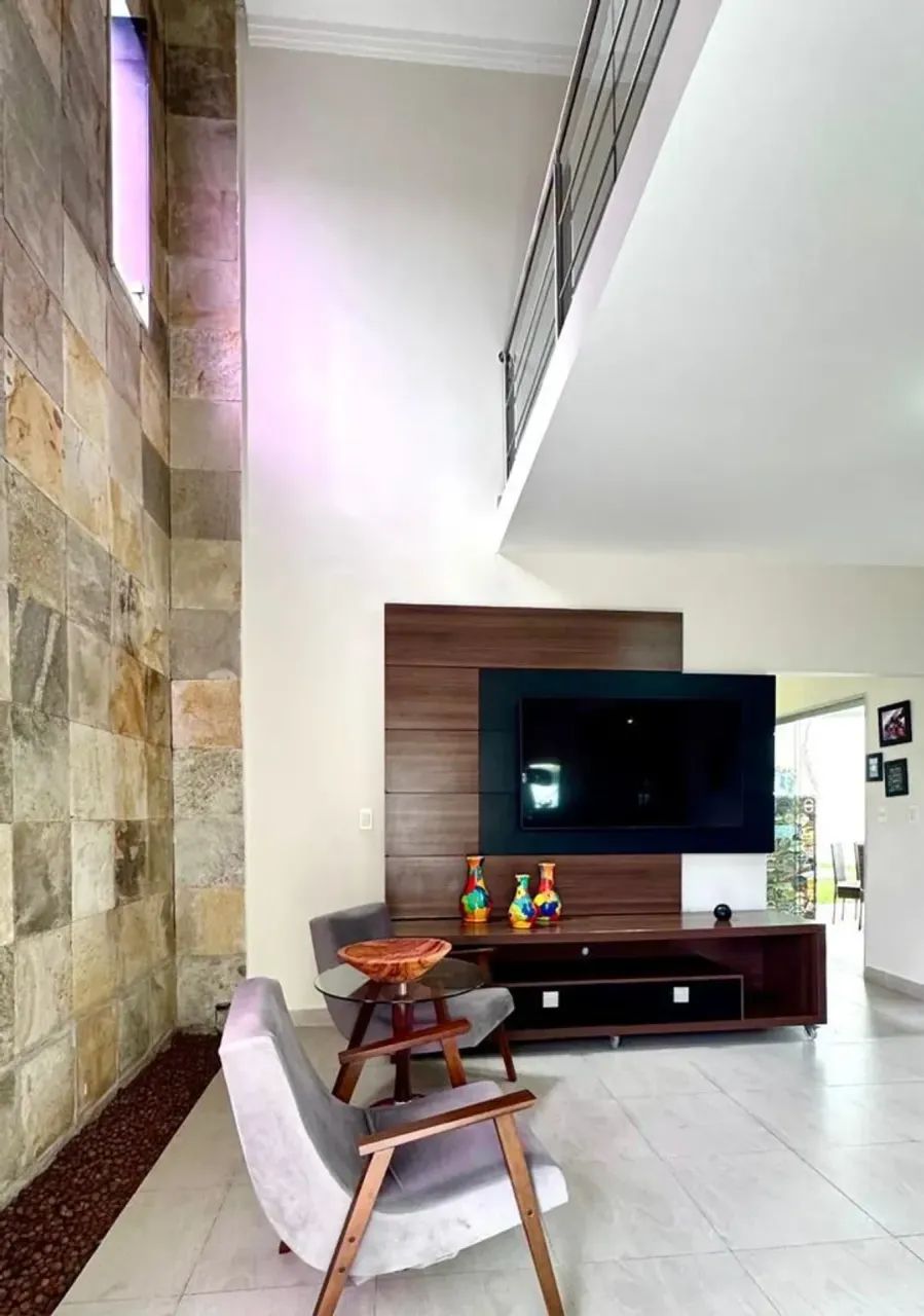 Ótima casa duplex com 280m², 4 suítes sendo 1 master com closet e hidro, varanda gourmet c - Foto 5