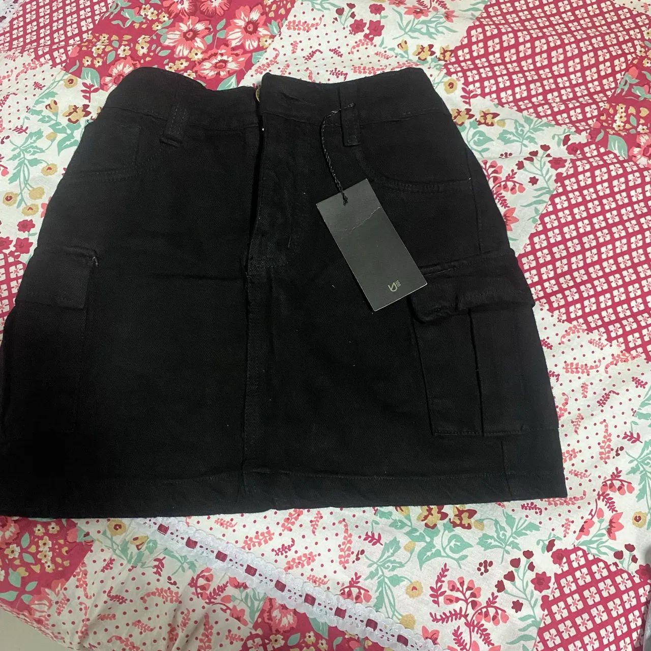 Saia jeans cargo