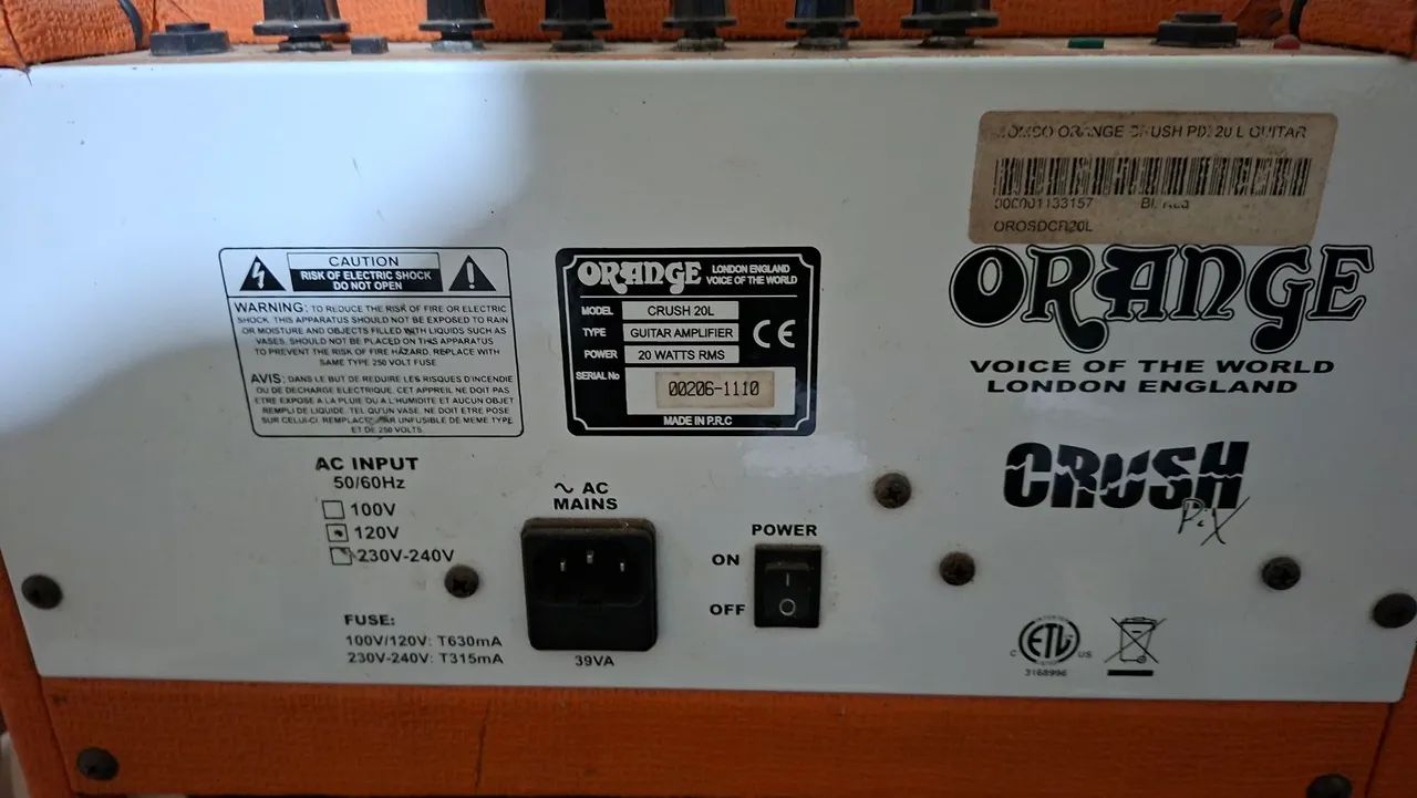  Cubo Orange CRUSH 20L - Foto 4