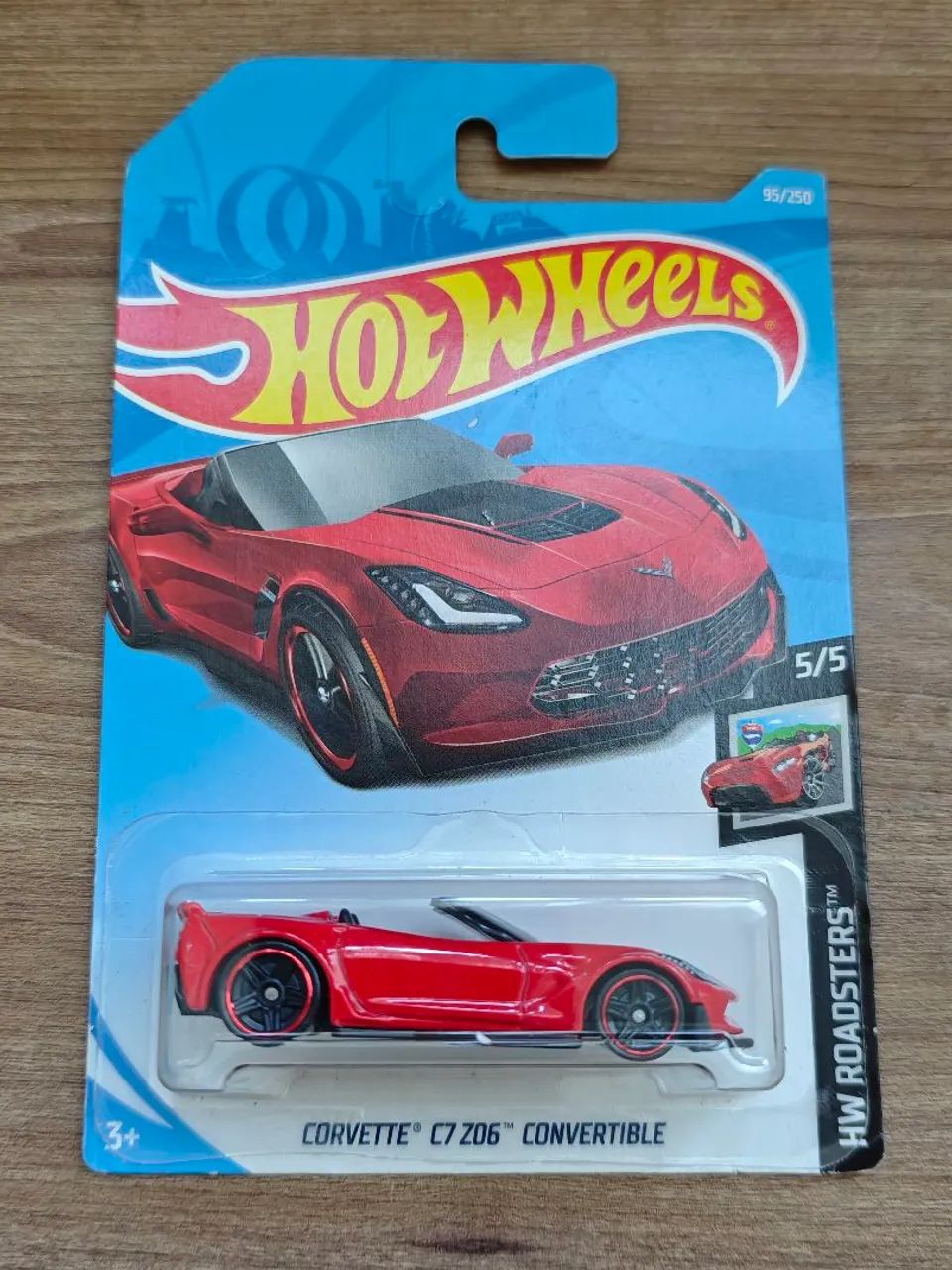 Hotwheels - corvette C7 Z06 convertible 