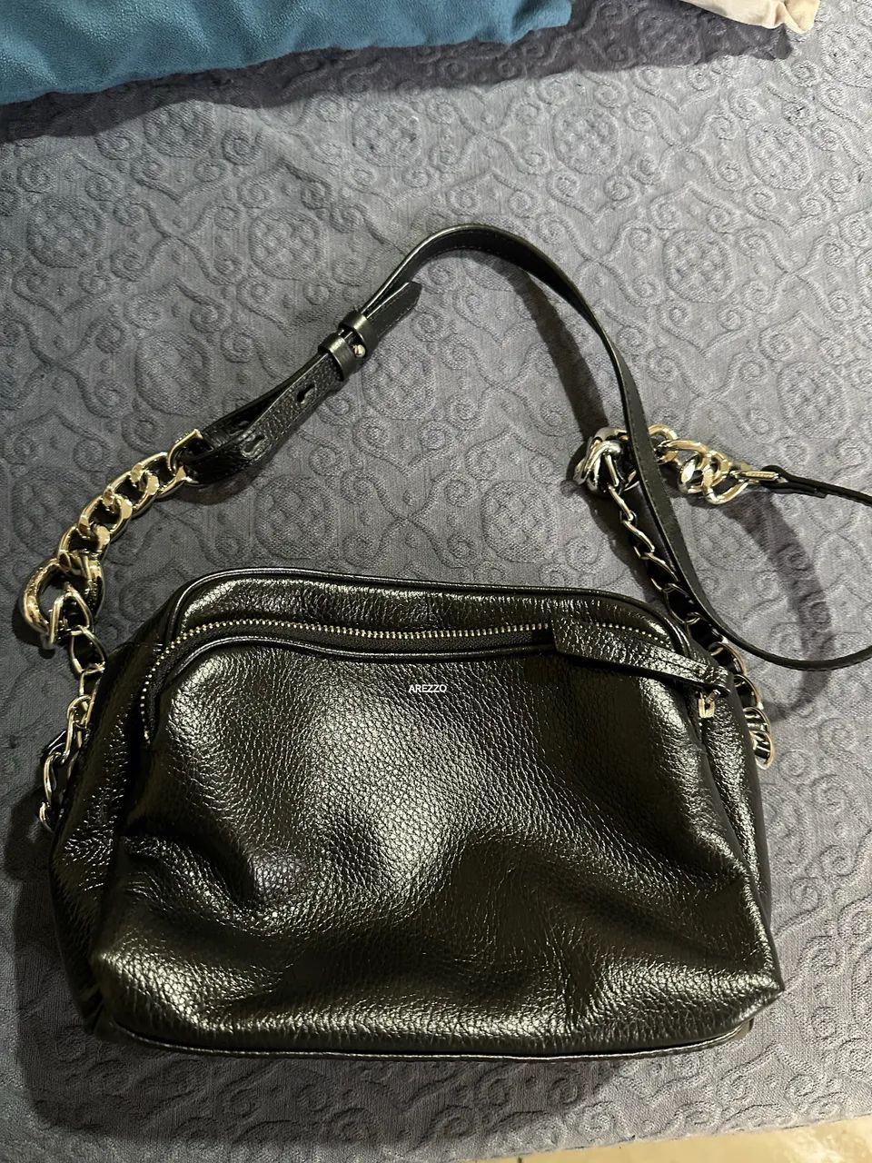 Bolsa couro Arezzo - Foto 2