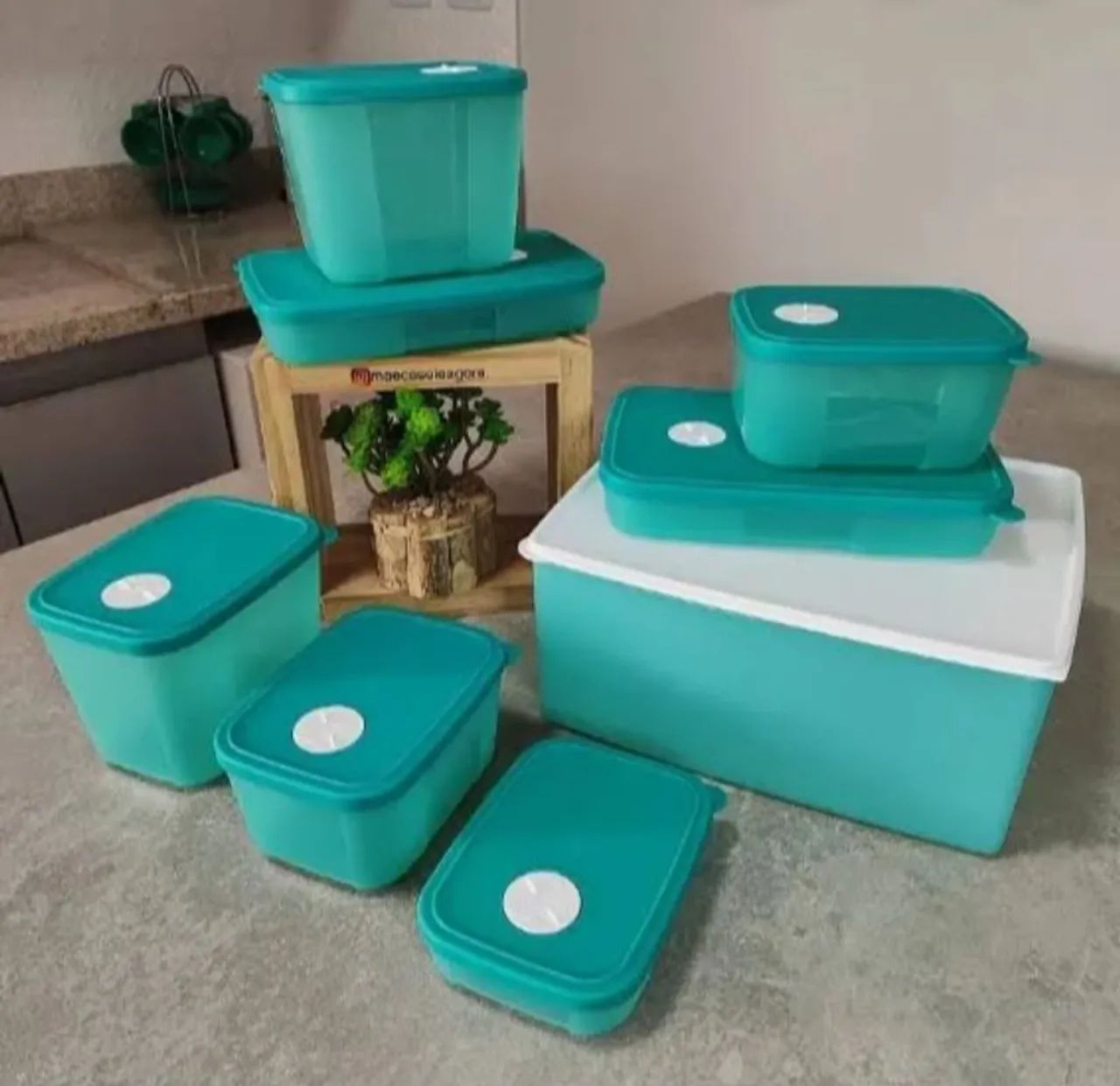 Conjunto frezzer Tupperware 