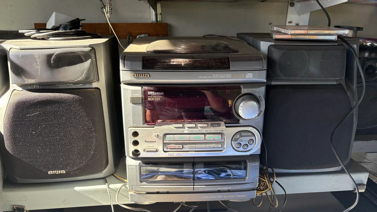 Aparelho de som Mini System Aiwa NSX-537
