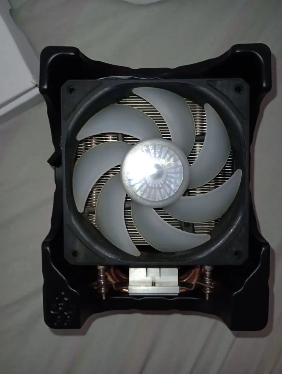 CoolerMaster Hyper 212 Turbo ARGB 120mm, Intel-AMD)  - Foto 4